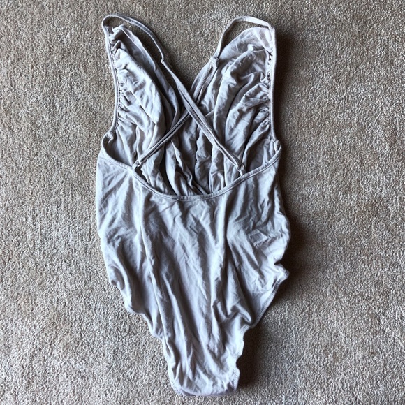 Kimchi Blue Surplice Cross-Back Bodysuit - Picture 2 of 5